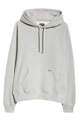 Noah Classic Cotton French Terry Hoodie in Heather Grey
