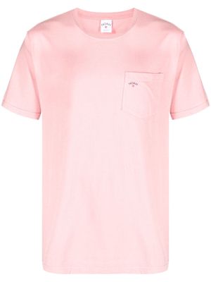 NOAH NY logo-print cotton T-shirt - Pink