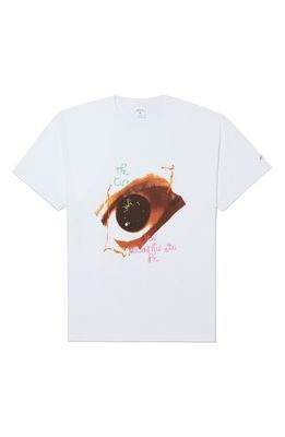 Noah x The Cure 'How Beautiful You Are' Cotton Graphic T-Shirt in White