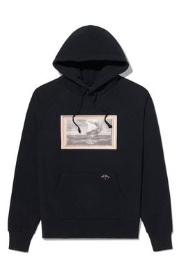 Noah x The Cure 'Pirate Ships' Cotton Fleece Graphic Hoodie in Black