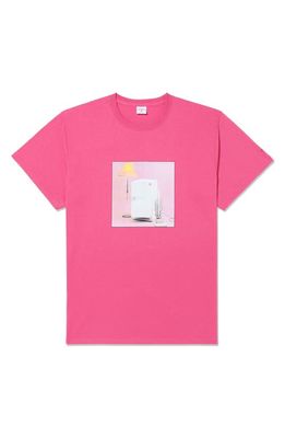 Noah x The Cure 'Three Imaginary Boys' Cotton Graphic T-Shirt in Pink