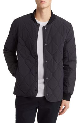 nobis Tailored Reversible Water Resistant Jacket in Black