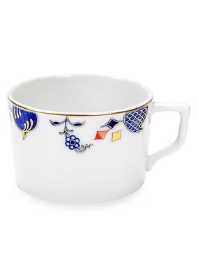 Noble Blue Porcelain Coffee/Tea Cup