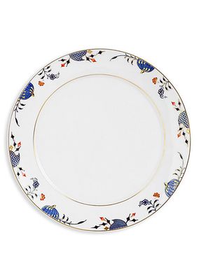 Noble Blue Porcelain Dinner Plate