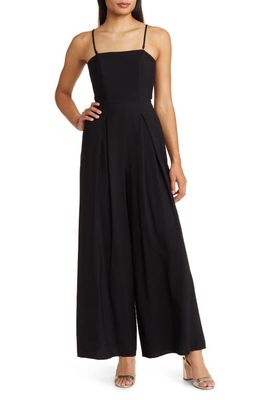 Nobody's Child Rory Wide Leg Jumpsuit in Black