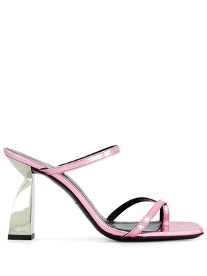 Nodaleto Angel A 90mm leather mules - Pink