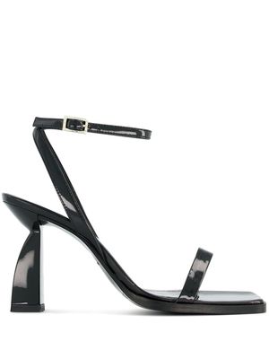 Nodaleto Angel E 90mm leather sandals - Black