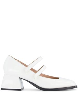 Nodaleto Bacara patent mary-jane shoes - White