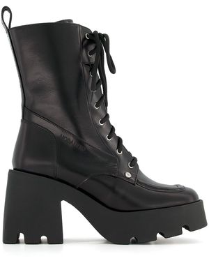 Nodaleto Bulla Candy lace-up boots - Black