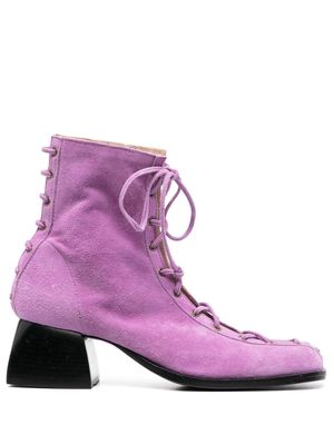 Nodaleto Bulla Ella 60mm lace-up boots - Purple