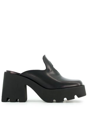 Nodaleto Bulla Lexie leather mules - Black