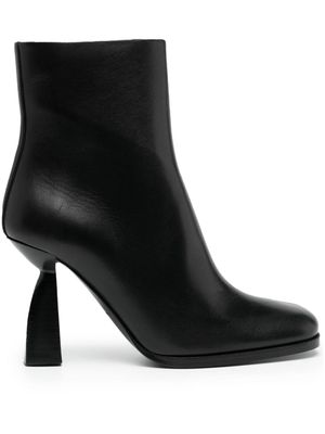 Nodaleto sculpted-heel ankle boots - Black