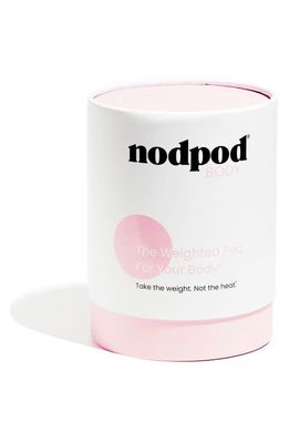 NODPOD BODY® Weighted Body Pod in Blush