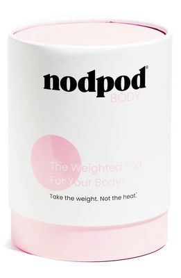 NODPOD BODY Weighted Body Pod in Blush