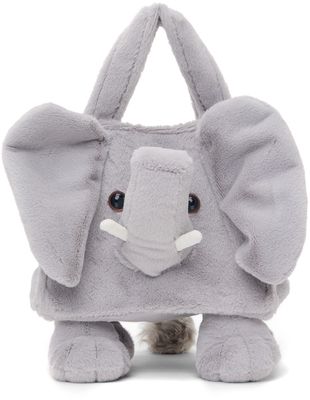 Nodress Gray Elephant Top Handle Bag