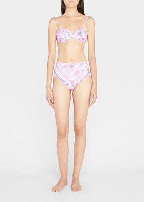 Noemi Geometric Two-Piece Bikini Set