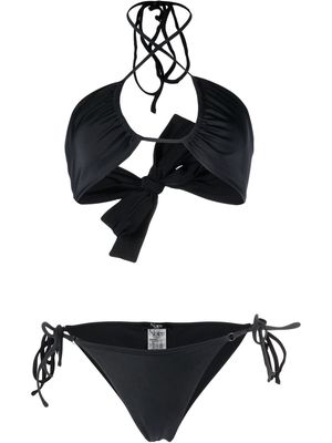 Noire Swimwear halter-neck bikini - Black