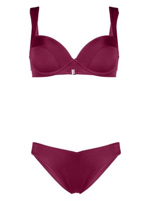 Noire Swimwear underwired-bra bikini set - Pink