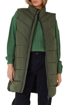 Noisy may Dalcon Quilted Vest in Rosin