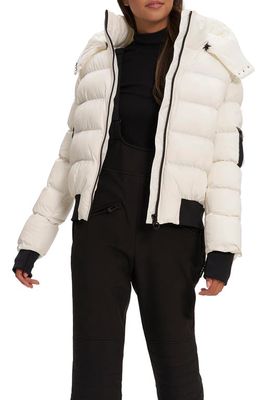 Noize Odelia R Puffer Jacket in Optic White