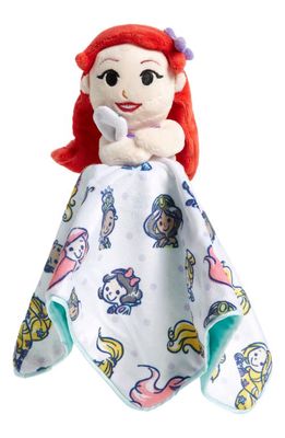 NoJo x Disney Ariel Security Blanket Doll in Aqua