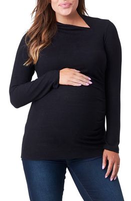 Nom Maternity Claire Maternity Sweater in Black