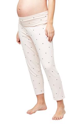 Nom Maternity Max Maternity Lounge Pants in Dots