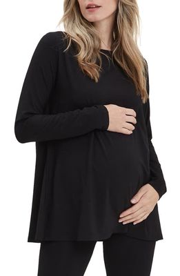 Nom Maternity Nicolette Maternity Top in Black