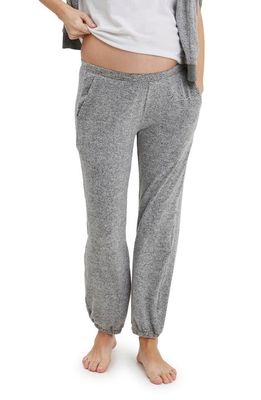 Nom Maternity Wren Lounge Joggers in Grey 