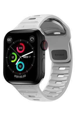 Nomad Sport FKM Rubber 41mm Apple Watch Watchband in Grey