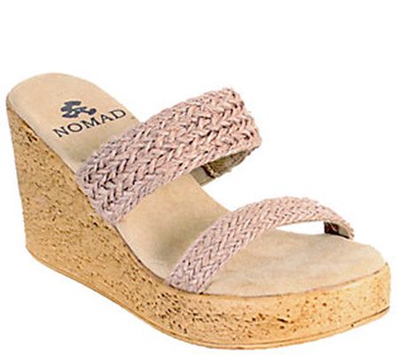 Nomad Wedge Slide Sandals - Newport