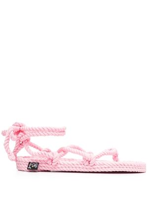 Nomadic State of Mind strappy rope sandals - Pink