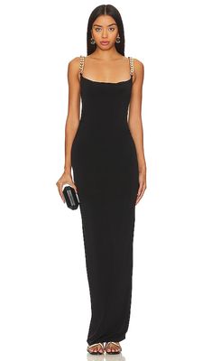 Nookie Captivate Gown in Black