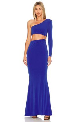 Nookie Tia Ring Gown in Blue