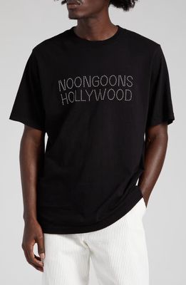 Noon Goons Hollyweird Cotton T-Shirt in Black