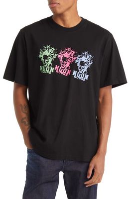 Noon Goons Mad Hatter Cotton Graphic Tee in Black