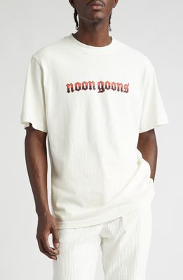Noon Goons OG OE Cotton T-Shirt in Off White
