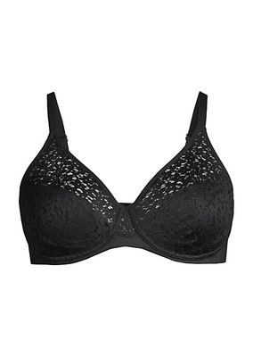 Norah Full Coverage Molded Stretch Lace Bra