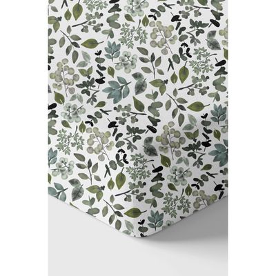 Norani Crib Sheet in Green 