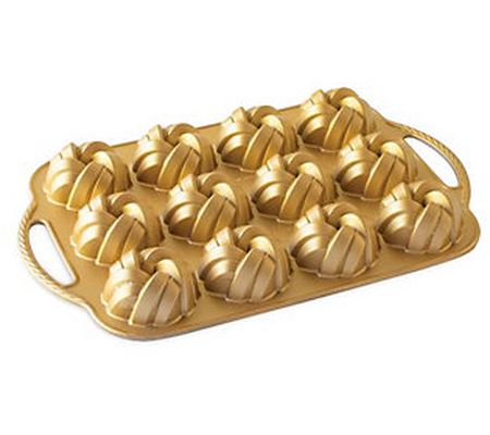 Nordic Ware 75th Anniversary Braided Mini Bundt Pan