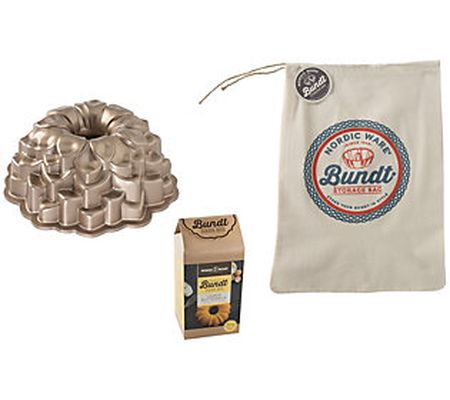 Nordic Ware Blossom Bundt Bundle