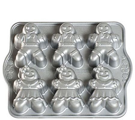 Nordic Ware Gingerbread Kids Cakelet Pan