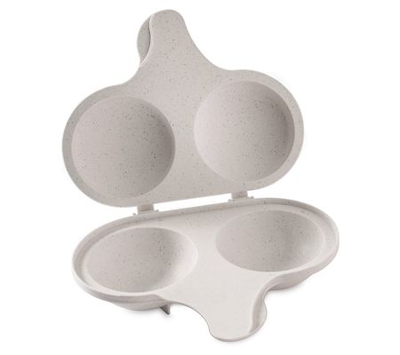 Nordic Ware Microwave Two Cavity Egg Poacher