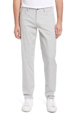 Nordstrom 5 Pocket Slim Fit Cotton Blend Pants in Grey Silk
