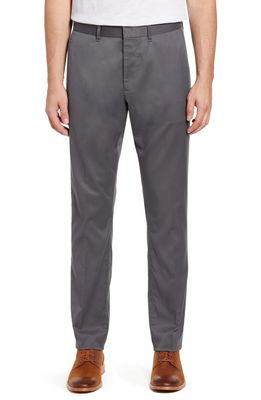 Nordstrom Athletic Fit Leg Non-Iron Chinos in Grey Gate