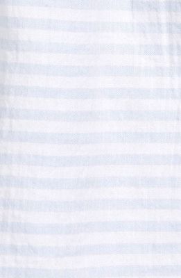 Nordstrom Bubble Romper in Blue Feather- White Stripe