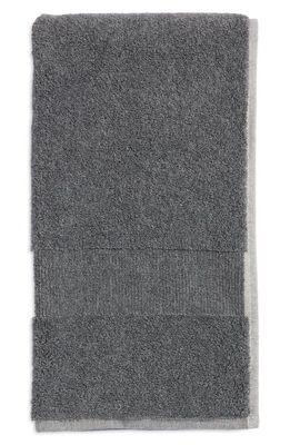 Nordstrom Charcoal Infused Hand Towel in Grey Charcoal