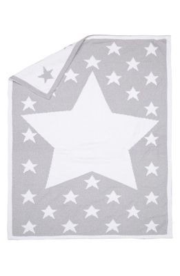 Nordstrom Chenille Baby Blanket in Grey Micro Star