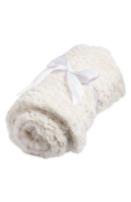 Nordstrom Chunky Knit Blanket in Ivory Pristine