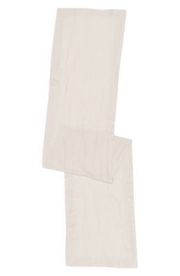 Nordstrom Cotton & Linen Table Runner in Grey Vapor